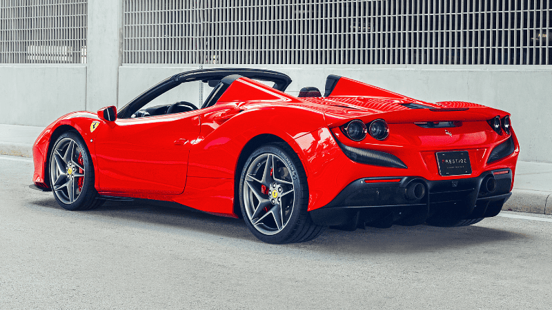 Ferrari F8 Spider $1,399/daily