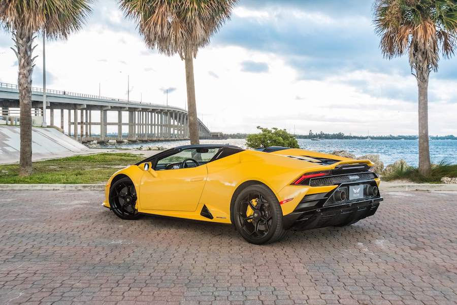 Lamborghini Huracan Evo Spyder $999/daily