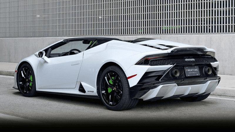 Lamborghini Huracan Evo Spyder $999/daily