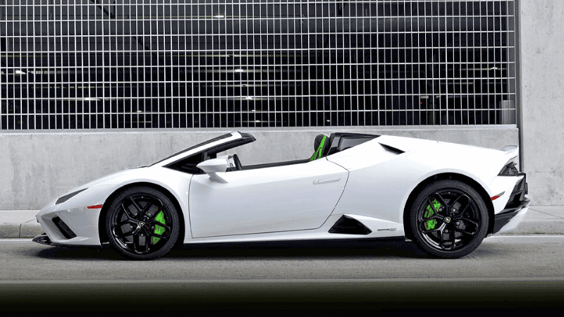 Lamborghini Huracan Evo Spyder $999/daily